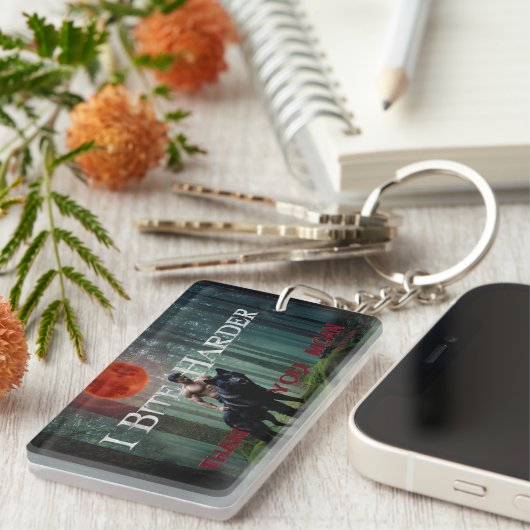 SlipperyJoe's mystieke Halloween-stijl sfeer Sleutelhanger (Voorkant Rechts)