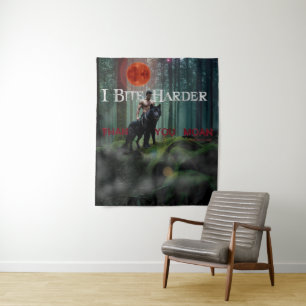 SlipperyJoe's mystieke Halloween-stijl sfeer Wandkleed