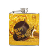 SlipperyJoe's New Year's Eve celebration festive g Heupfles (Voorkant)