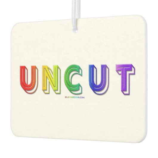 SlipperyJoe's ongesneden levendige regenboog kleur Luchtverfrisser (Links)