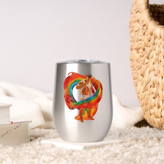 SlipperyJoe's opvallende moderne Pride-thema mascu (Woonkamer (Gedraaid) )