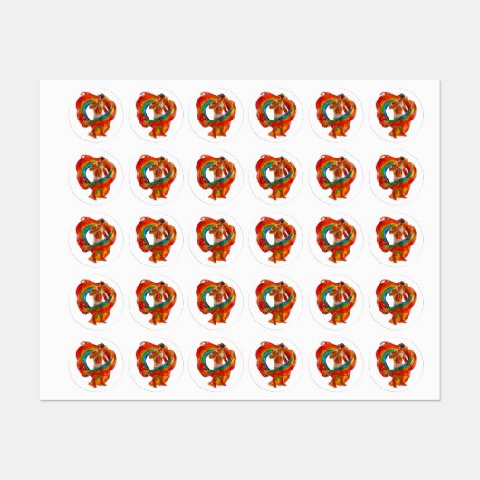 SlipperyJoe's opvallende moderne Pride-thema mascu Labels (Vel)