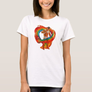 SlipperyJoe's opvallende moderne Pride-thema mascu T-shirt