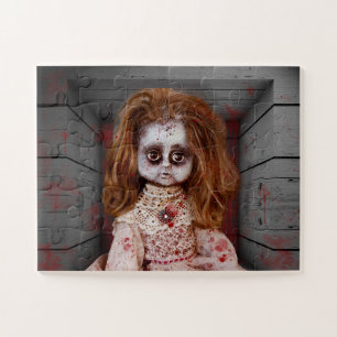 SlipperyJoe's oude pop Happy Halloween kreepy bloo Legpuzzel