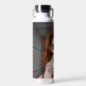 SlipperyJoe's oude pop Happy Halloween kreepy bloo Waterfles (Voorkant)