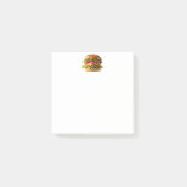 SlipperyJoe's overdonderende gestapelde hamburger  Post-it® Notes (Voorkant)