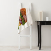 SlipperyJoe's overdonderende gestapelde hamburger  Sherpa Deken (In situ)