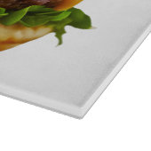 SlipperyJoe's overdonderende gestapelde hamburger  Snijplank (Hoek)