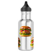 SlipperyJoe's overdonderende gestapelde hamburger  Waterfles (Rechts)