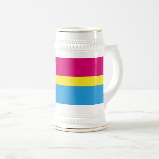 SlipperyJoe's panseksuele pride vlag Bierpul (Voorkant rechts)