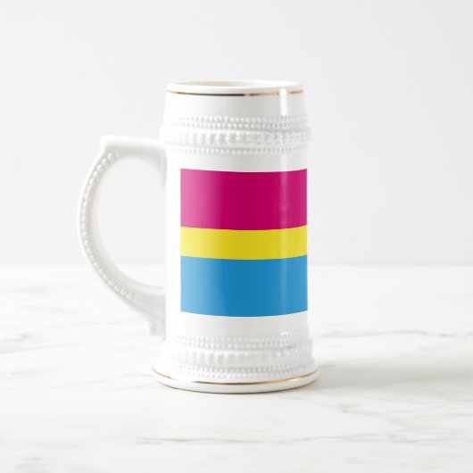 SlipperyJoe's panseksuele pride vlag Bierpul (Links)