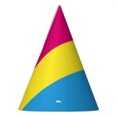 SlipperyJoe's panseksuele pride vlag Feesthoedjes (Links)