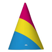 SlipperyJoe's panseksuele pride vlag Feesthoedjes (Rechts)