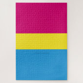 SlipperyJoe's panseksuele pride vlag Legpuzzel (Verticaal)