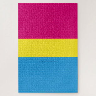 SlipperyJoe's panseksuele pride vlag Legpuzzel