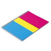 SlipperyJoe's panseksuele pride vlag Notitieboek (Linkerzijde)