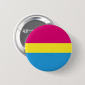 SlipperyJoe's panseksuele pride vlag Ronde Button 5,7 Cm (Voorkant /achterkant)
