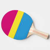SlipperyJoe's panseksuele pride vlag Tafeltennisbatje (Zijkant)