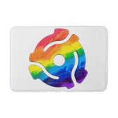 SlipperyJoe's plastic 45 RPM-recordadaptervibran Badmat (Voorkant)