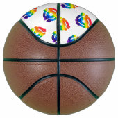 SlipperyJoe's plastic 45 RPM-recordadaptervibran Basketbal (Rechts)