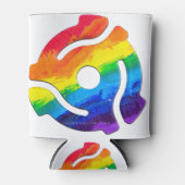 SlipperyJoe's plastic 45 RPM-recordadaptervibran Blikjeskoeler (Voorkant)