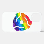 SlipperyJoe's plastic 45 RPM-recordadaptervibran Case-Mate iPhone Case (Achterkant (horizontaal))
