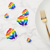 SlipperyJoe's plastic 45 RPM-recordadaptervibran Confetti (Groep)