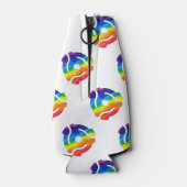 SlipperyJoe's plastic 45 RPM-recordadaptervibran Flesjeskoeler (Achterkant)