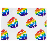 SlipperyJoe's plastic 45 RPM-recordadaptervibran Groot Cadeauzakje (Achterkant)