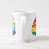 SlipperyJoe's plastic 45 RPM-recordadaptervibran Grote Koffiekop (Achterkant)