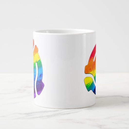 SlipperyJoe's plastic 45 RPM-recordadaptervibran Grote Koffiekop (Voorkant)