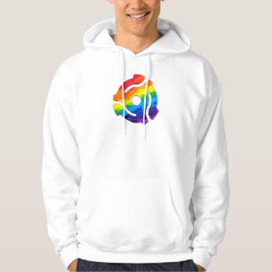 SlipperyJoe's plastic 45 RPM-recordadaptervibran Hoodie