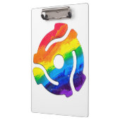 SlipperyJoe's plastic 45 RPM-recordadaptervibran Klembord (Links)