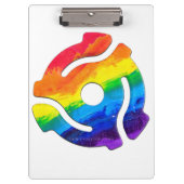 SlipperyJoe's plastic 45 RPM-recordadaptervibran Klembord (Voorkant)