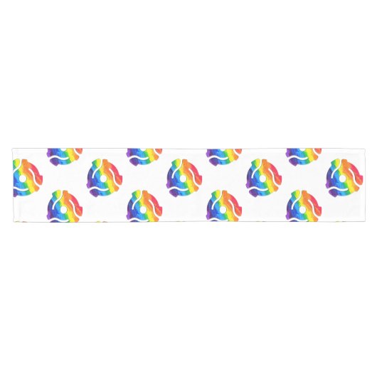 SlipperyJoe's plastic 45 RPM-recordadaptervibran Korte Tafelloper (Horizontaal)