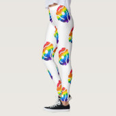 SlipperyJoe's plastic 45 RPM-recordadaptervibran Leggings (Links)