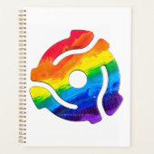 SlipperyJoe's plastic 45 RPM-recordadaptervibran Planner (Voorkant)