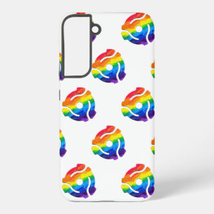 SlipperyJoe's plastic 45 RPM-recordadaptervibran Samsung Galaxy Hoesje