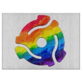 SlipperyJoe's plastic 45 RPM-recordadaptervibran Snijplank (Voorkant)