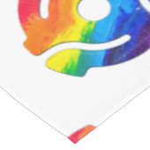 SlipperyJoe's plastic 45 RPM-recordadaptervibran Tafelkleed (Gekanteld)