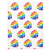 SlipperyJoe's plastic 45 RPM-recordadaptervibran Tafelkleed (Voorkant)