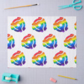 SlipperyJoe's plastic 45 RPM-recordadaptervibran Tissuepapier (Craft)