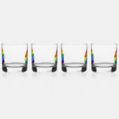 SlipperyJoe's plastic 45 RPM-recordadaptervibran Whisky Glas (Links)