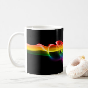SlipperyJoe's pluim van regenboogenergie damp ving Koffiemok