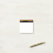 SlipperyJoe's pluim van regenboogenergie damp ving Post-it® Notes (Op bureau)