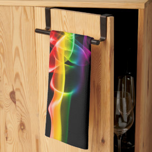 SlipperyJoe's pluim van regenboogenergie damp ving Theedoek