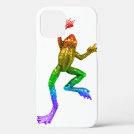 SlipperyJoe's Pride Frog beeldje Levendige kleuren Case-Mate iPhone Case