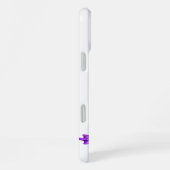 SlipperyJoe's Pride Frog beeldje Levendige kleuren iPhone Hoesje (Rechterkant)