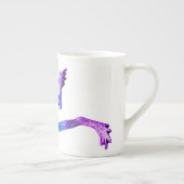 SlipperyJoe's Pride Frog beeldje Levendige kleuren Porselein Kop (Rechts)