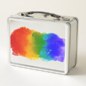 SlipperyJoe's pride splatter regenboog kleuren lev (Achterkant)